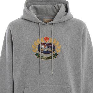 Brand New Burberry Crest Hoodie Size XL 100% AUTHE